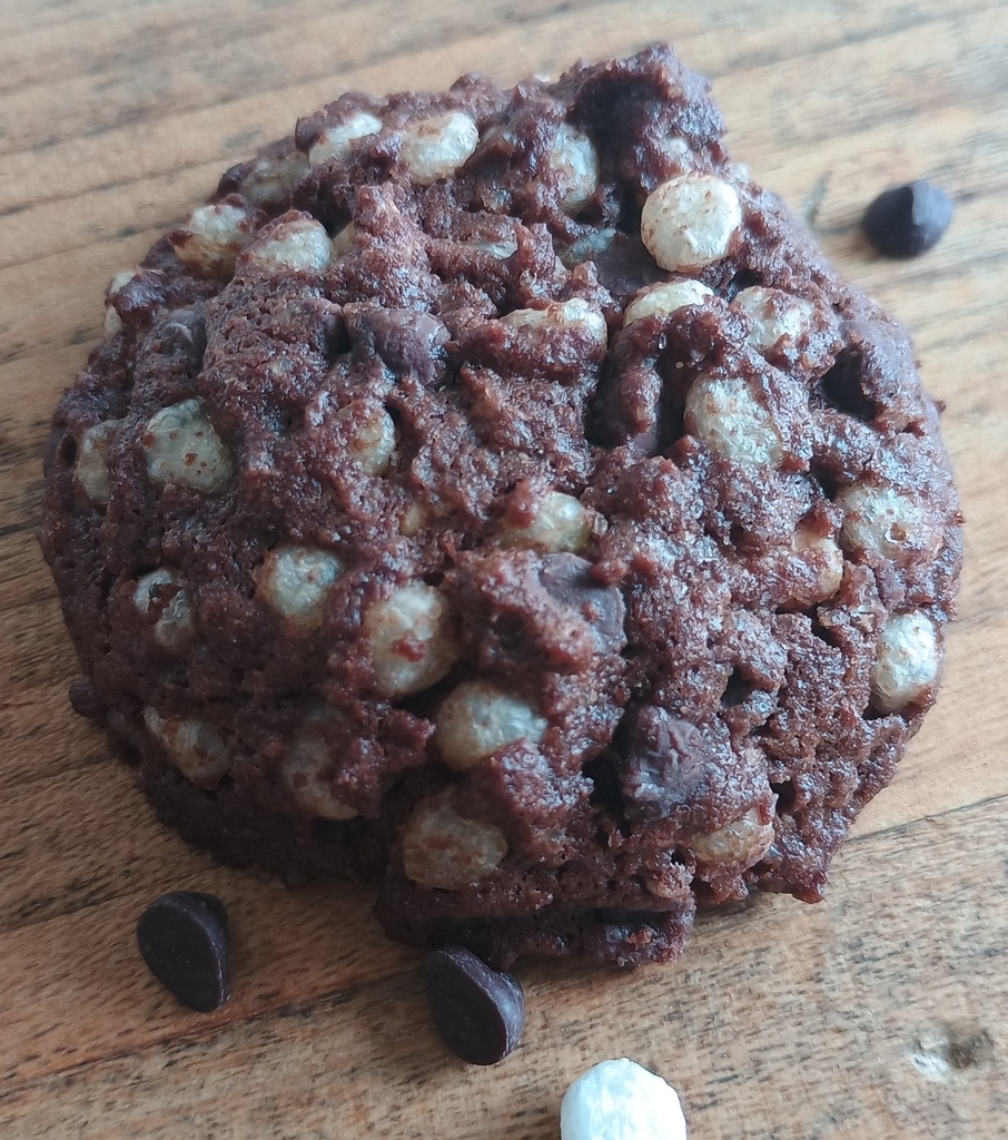 Cookies 100% chocolat au riz soufflé | 40 pièces 