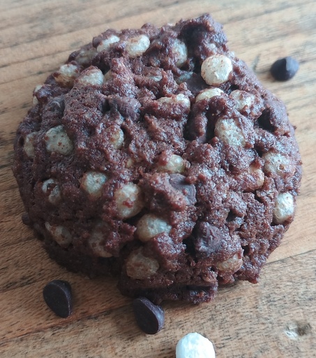 Cookies 100% chocolat au riz soufflé | 20 pièces